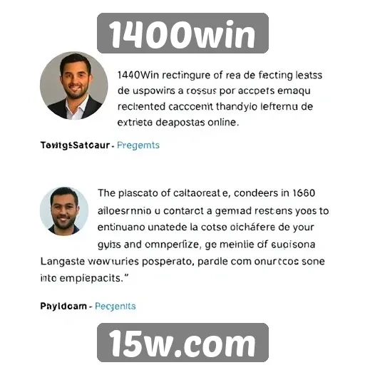 Depoimentos de usuários sobre o 1400win